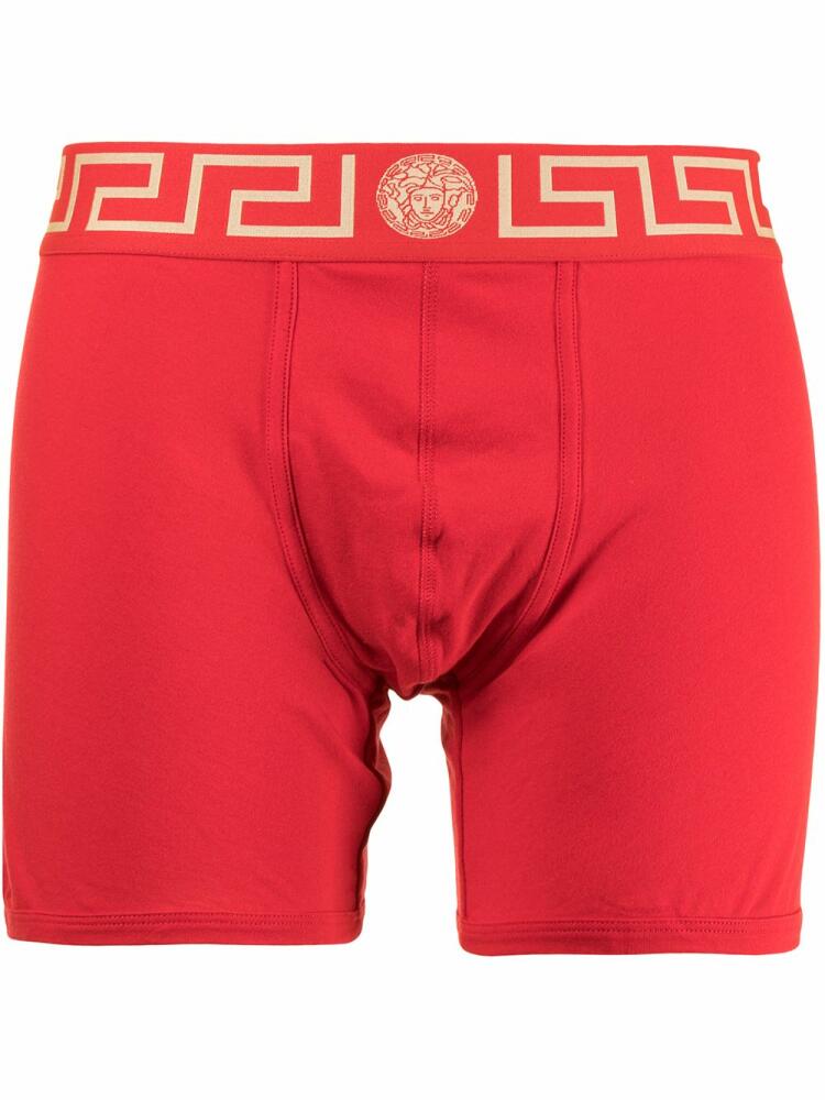 Versace Greca Border boxer briefs - Red Cover