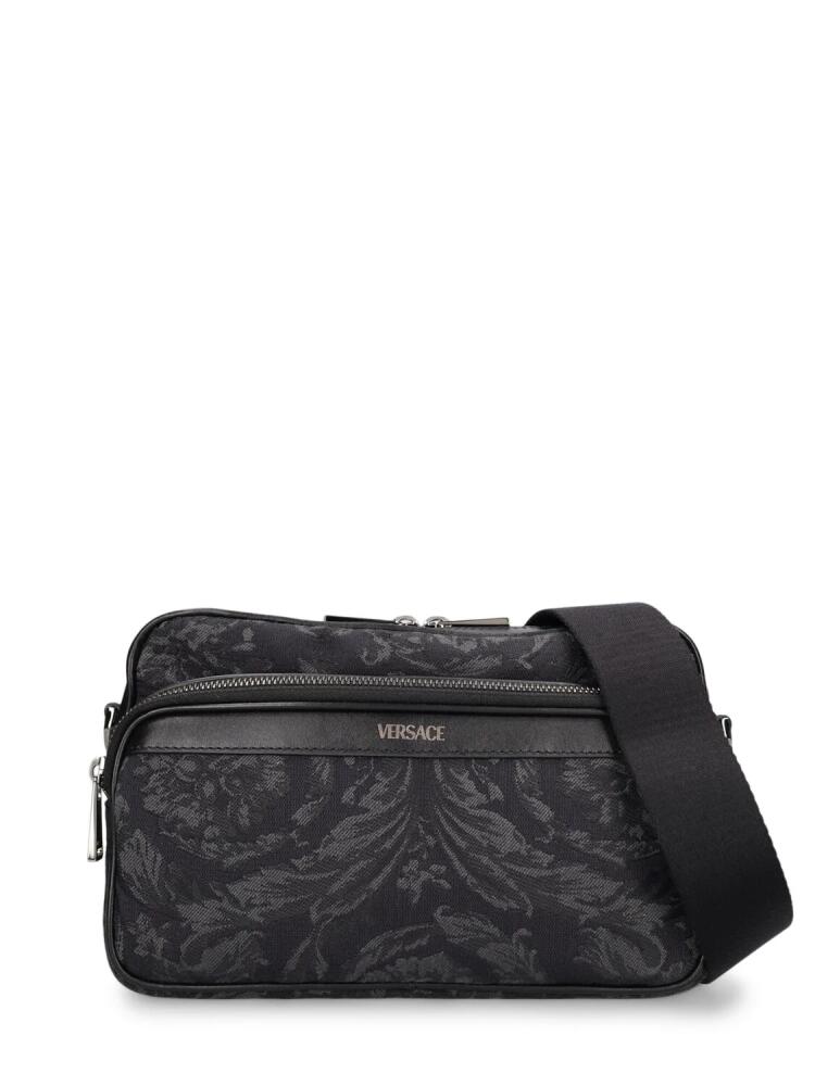 VERSACE Logo Jacquard Toiletry Bag Cover