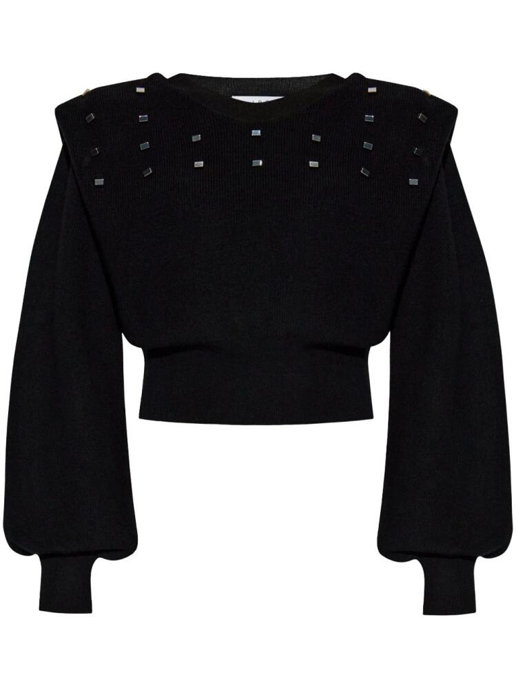 IRO Fayruz croppped wool jumper - Black Cover