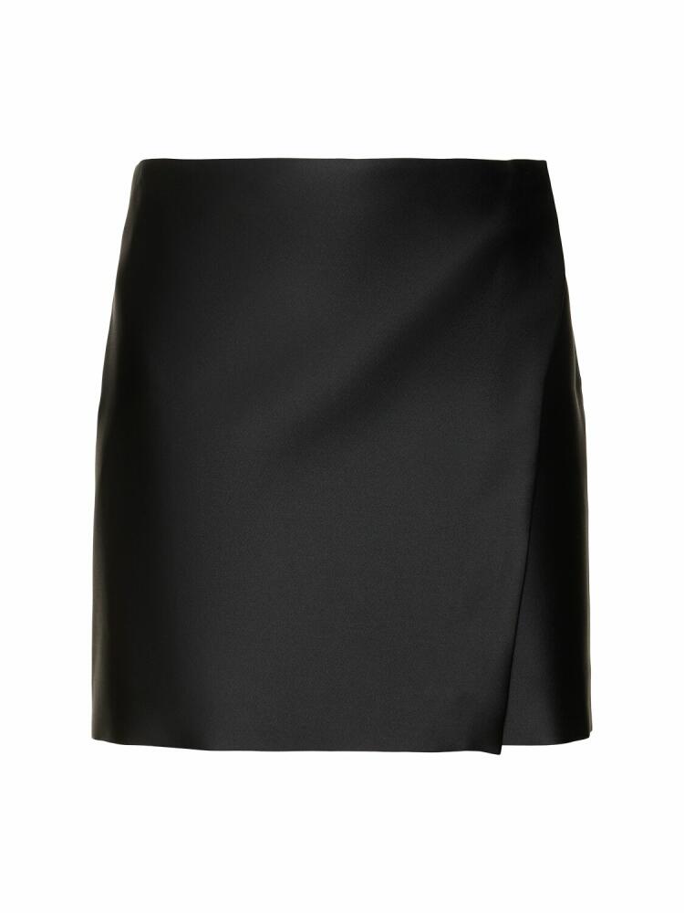 PHILOSOPHY DI LORENZO SERAFINI Duchesse Satin Mini Skirt Cover