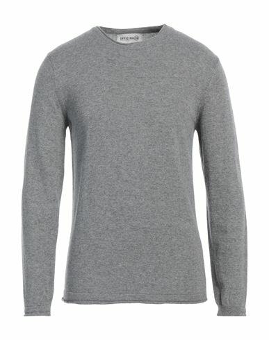 Officina 36 Man Sweater Grey Viscose, Wool, Polyamide, Cashmere Cover