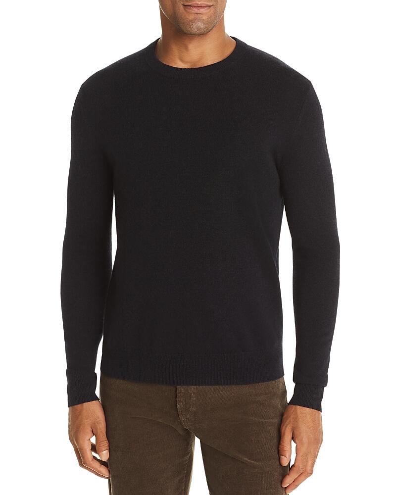 The Men's Store at Bloomingdale's Black Cashmere Crewneck Sweater - Exclusive Cover