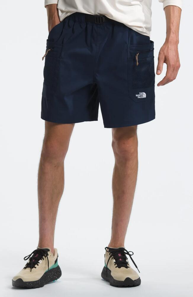 The North Face Class V Pathfinder Belted Shorts in Summit Navy Cover