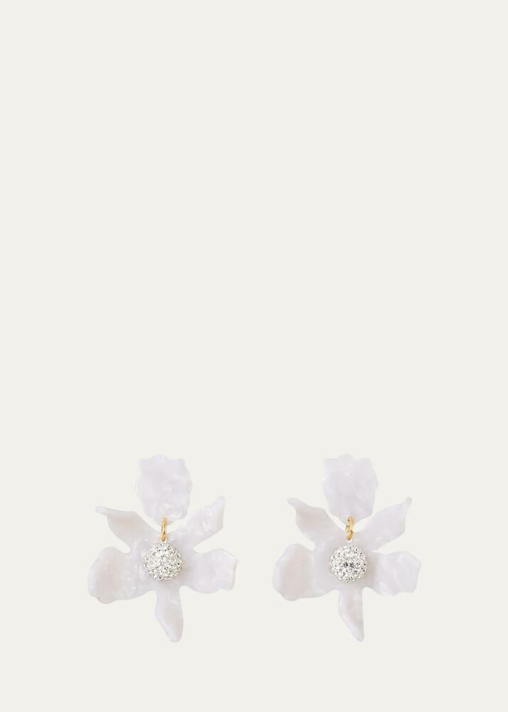 Lele Sadoughi Small Crystal Lily Drop Earrings Cover