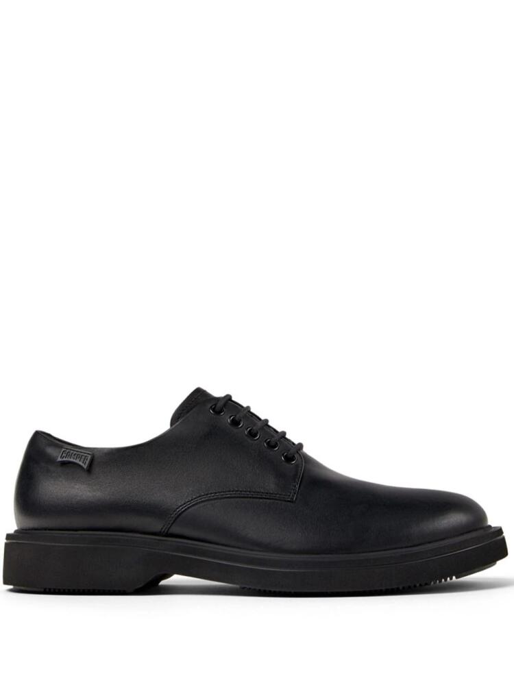 Camper Norman leather low-top brogues - Black Cover