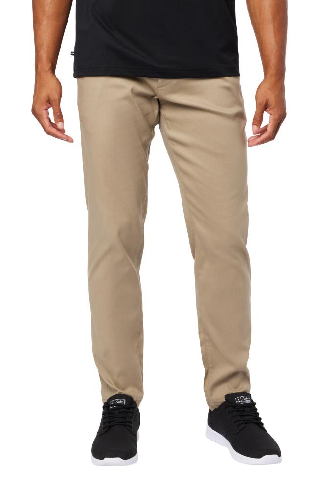 TravisMathew Everyday Cotton Blend Chinos in Khaki Cover