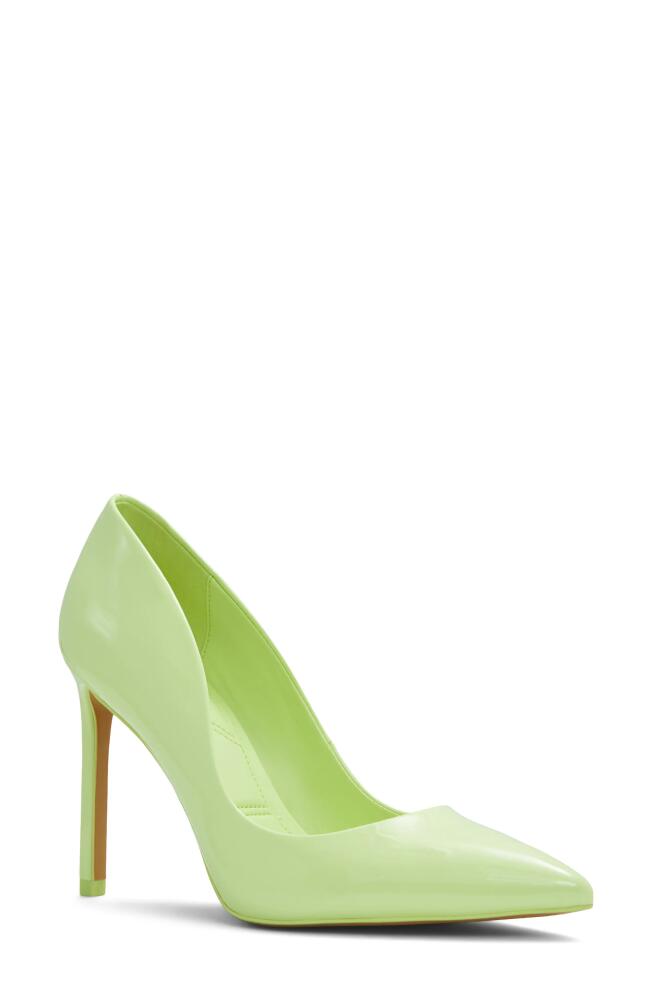 ALDO Lala Pointed Toe Pump in Light Green Cover