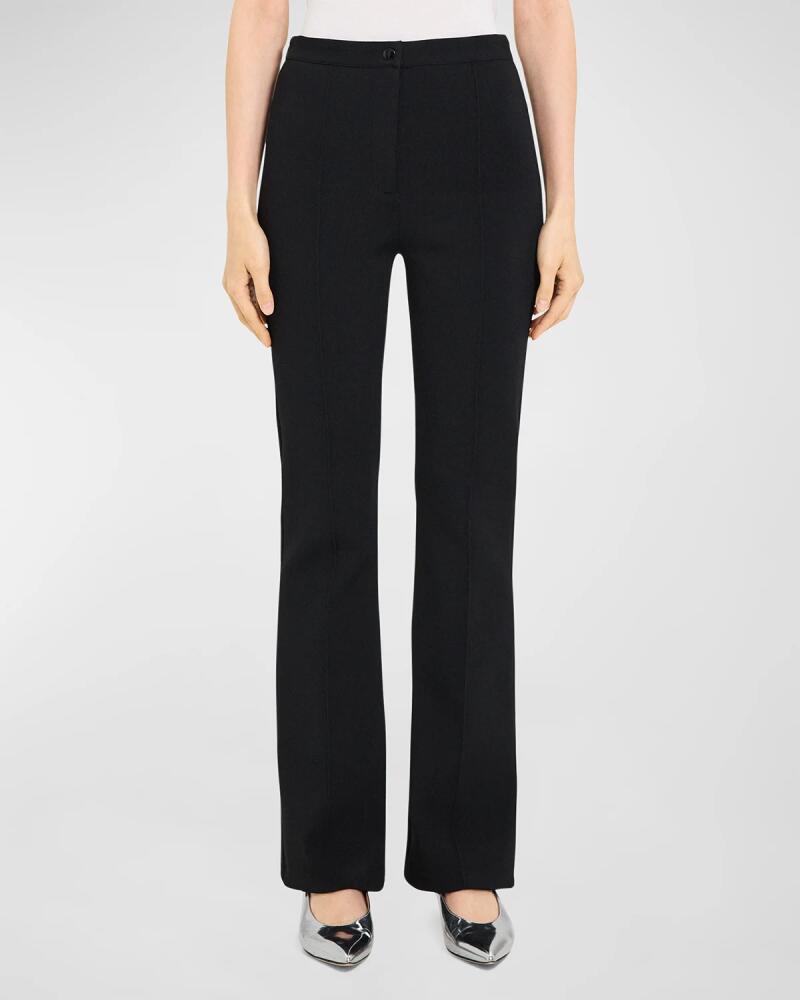 Theory Compact Crepe Flare Pants Cover