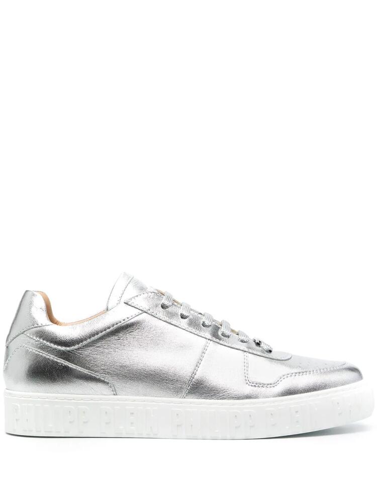 Philipp Plein Iconic Plein low-top sneakers - Silver Cover