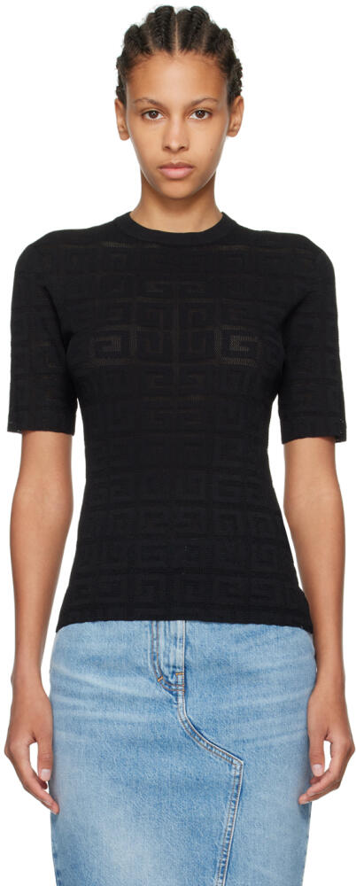 Givenchy Black Jacquard T-Shirt Cover