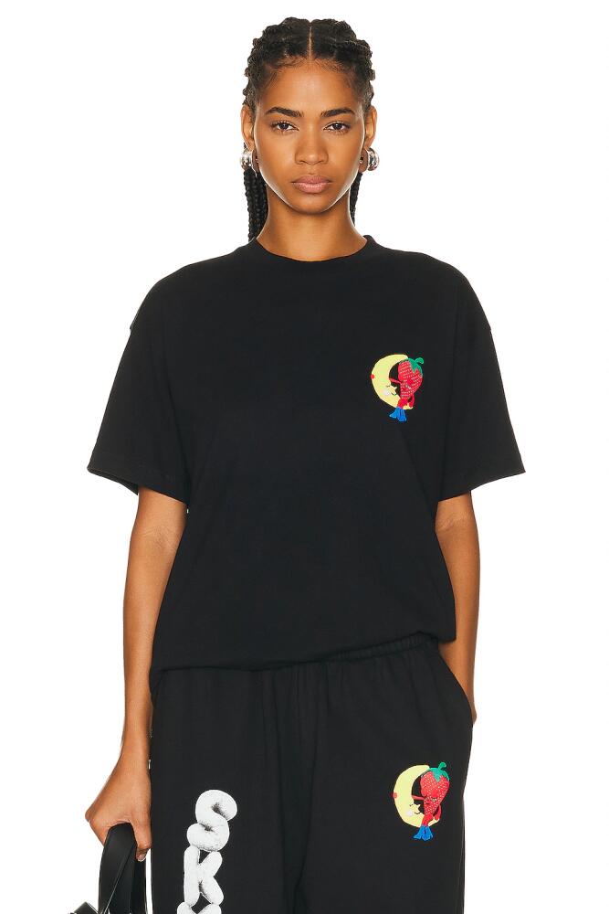 Sky High Farm Workwear Unisex Perennial Shana Graphic T-shirt Knit in Black Cover