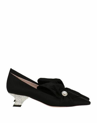 Roger Vivier Woman Pumps Black Leather Cover