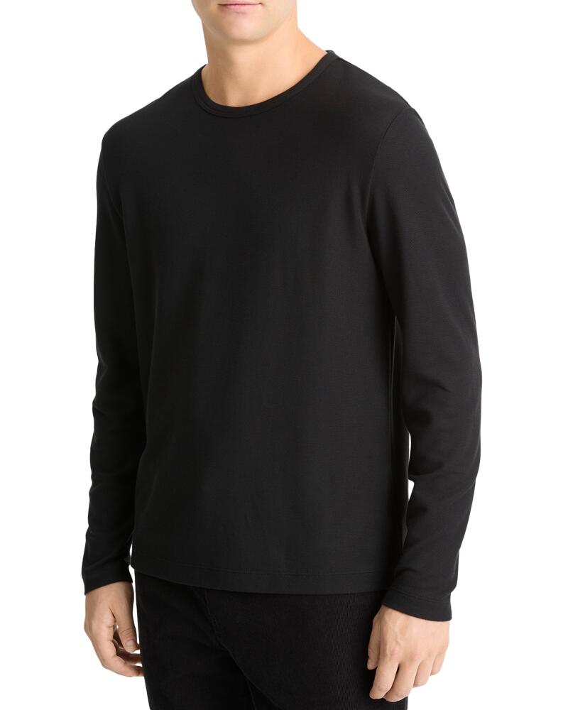 Vince Pima Pique Long Sleeve Tee Cover