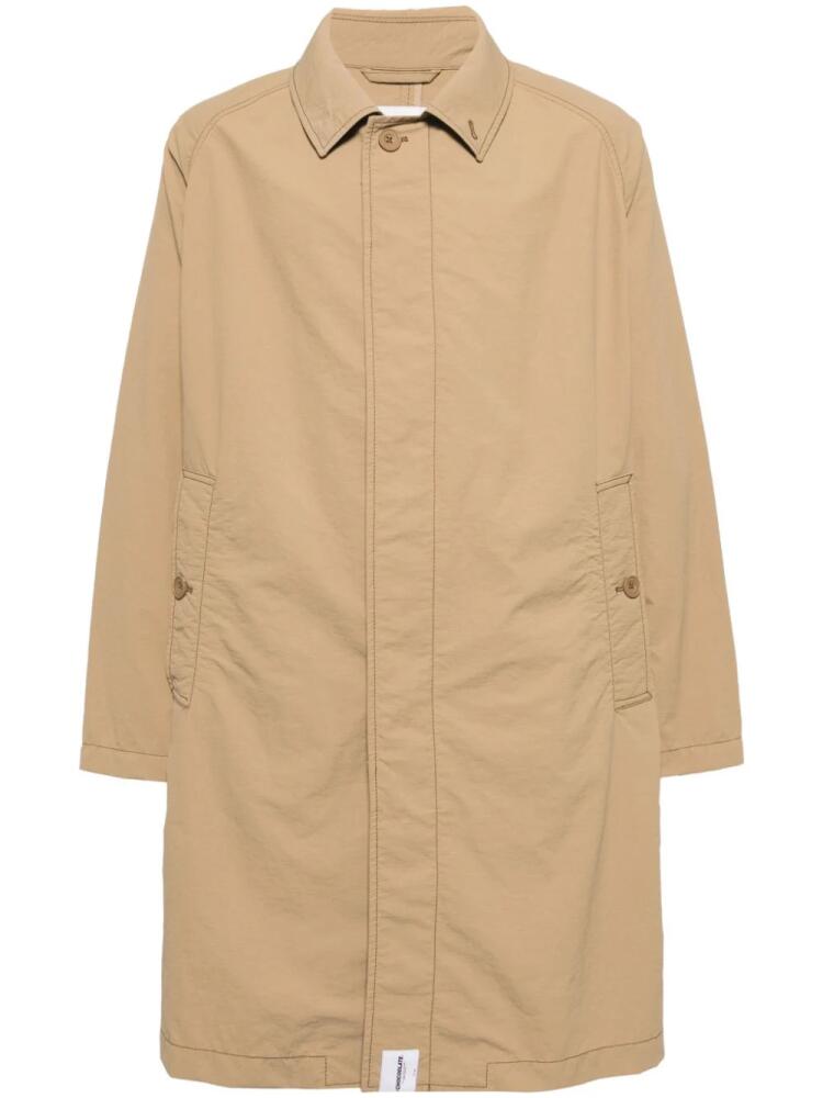 CHOCOOLATE single-breasted trench coat - Brown Cover