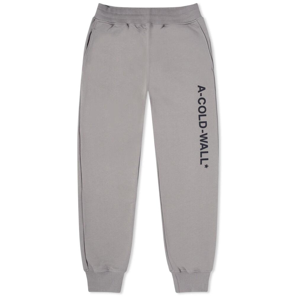 A-COLD-WALL* Men's Logo Sweat Pant in Slate Grey Cover