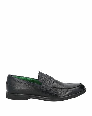 Calpierre Man Loafers Black Soft Leather Cover