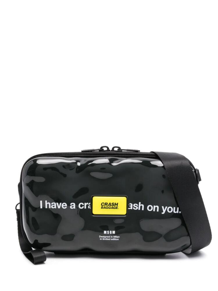 MSGM mini Icon shoulder bag - Black Cover