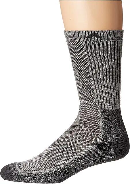 Wigwam Cool Lite Hiker Pro Crew (Grey/Charcoal) Crew Cut Socks Shoes Cover