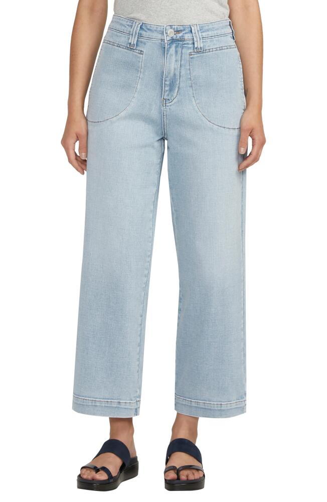 JAG Sophia High Waist Ankle Wide Leg Jeans in Surf Spray Blue Cover