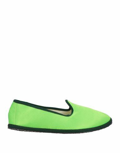 Vibi Venezia Man Loafers Acid green Textile fibers Cover