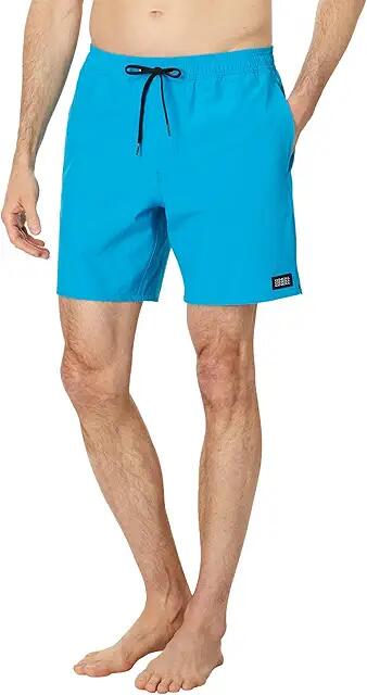 O'Neill Lennox Hermosa Solid 17 Volley (Electric Blue) Men's Swimwear Cover