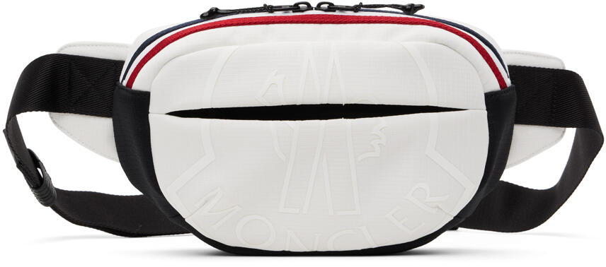 Moncler White Cut Belt Bag Cover