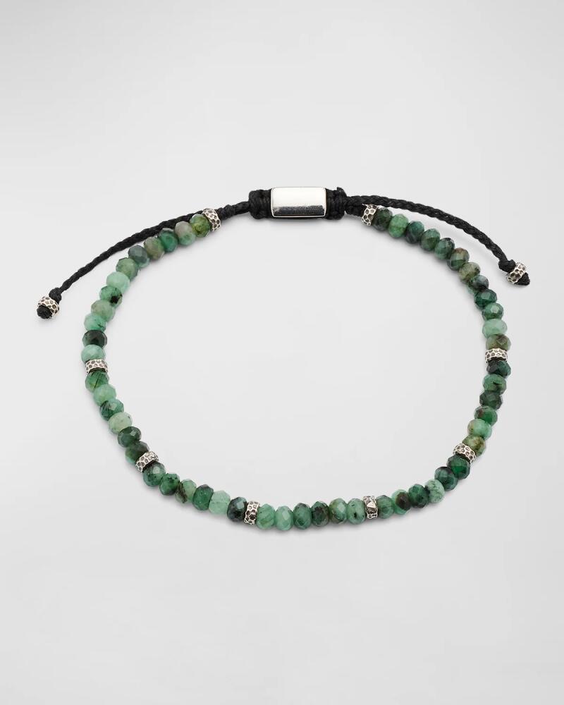 Jan Leslie Men's Gemstone Beaded Bracelet Cover