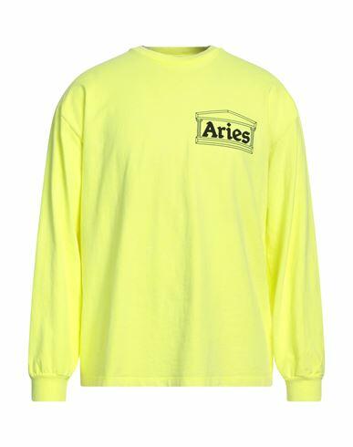 Aries Man T-shirt Yellow Cotton Cover