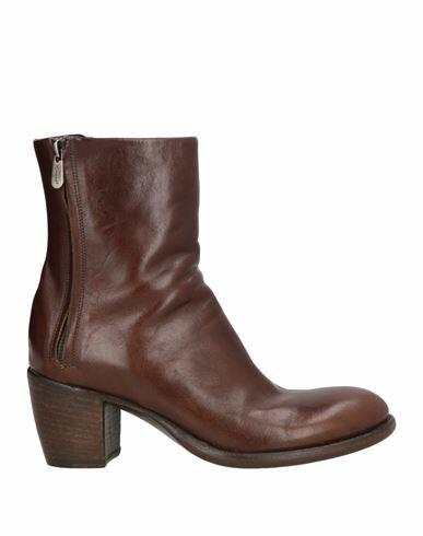 Rocco P. Woman Ankle boots Tan Leather Cover