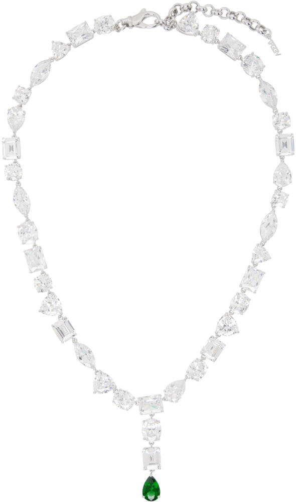 VEERT White Gold 'The Regal Drop' Necklace Cover