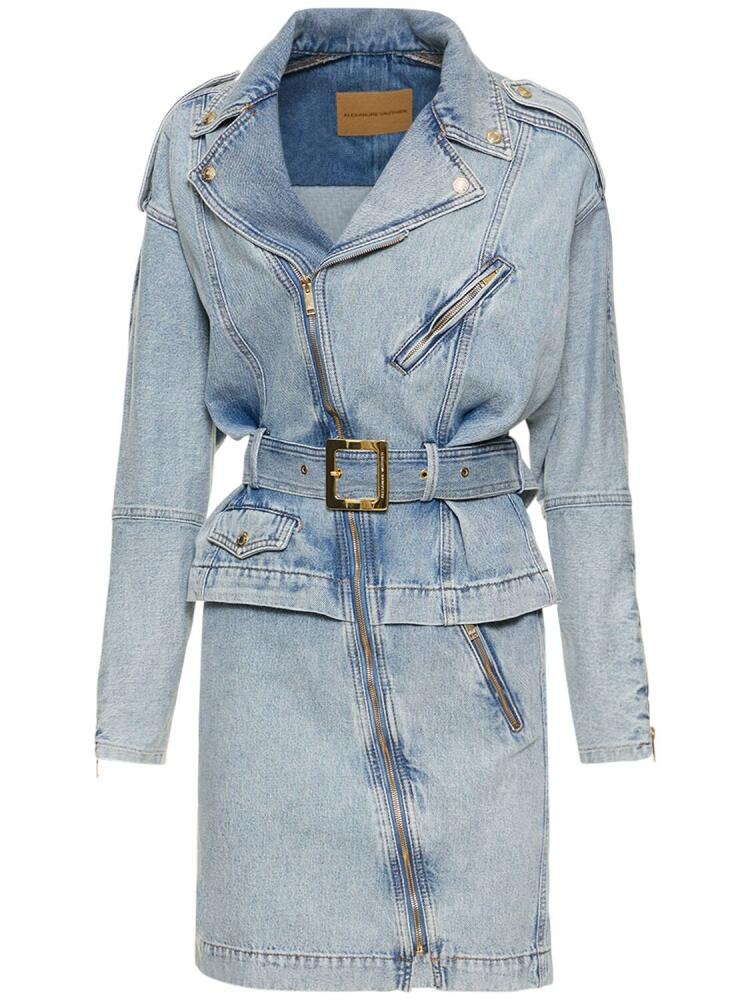 ALEXANDRE VAUTHIER Cotton Denim Dress Cover