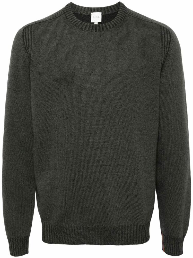 Paul Smith lambs wool crew-neck jumper - Grey Cover