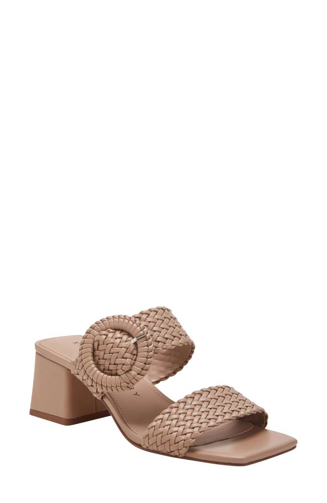 Katy Perry The Gemm Woven Slide Sandal in True Taupe Cover