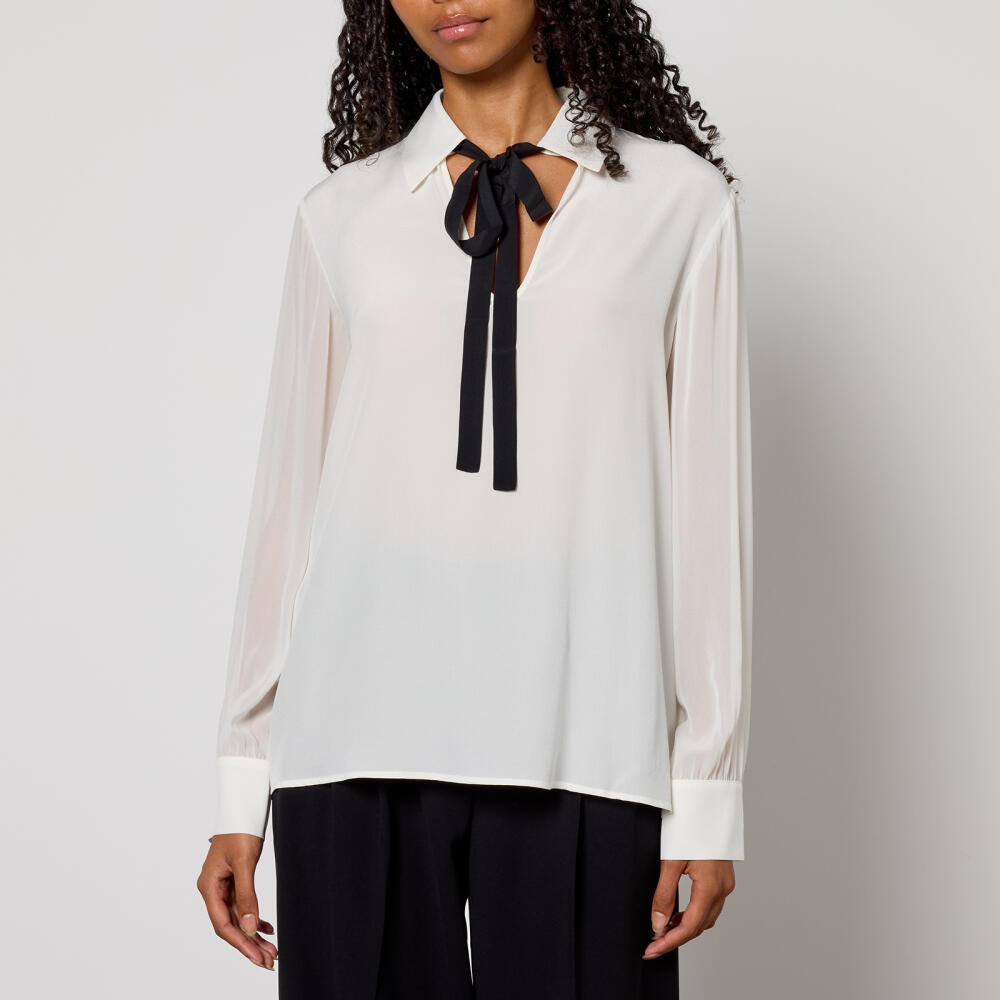 Max Mara Studio Ubicato Silk Blouse Cover