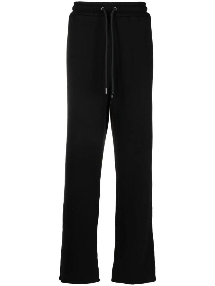 Off-White Diag-stripe cotton track pants - Black Cover