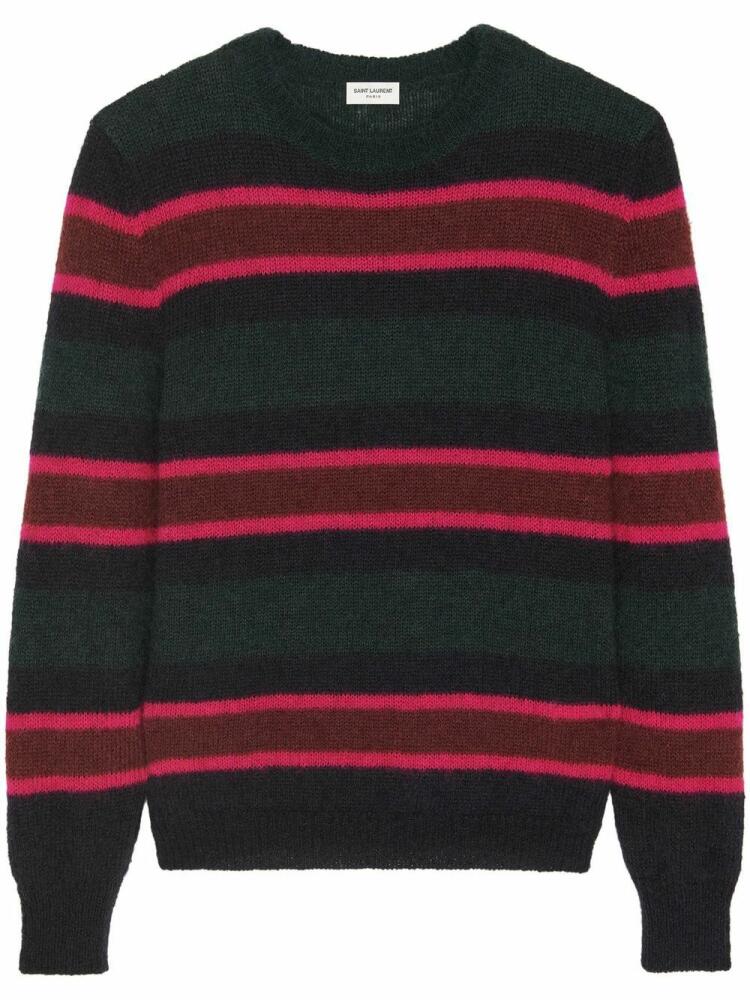 Saint Laurent striped jumper - Green Cover