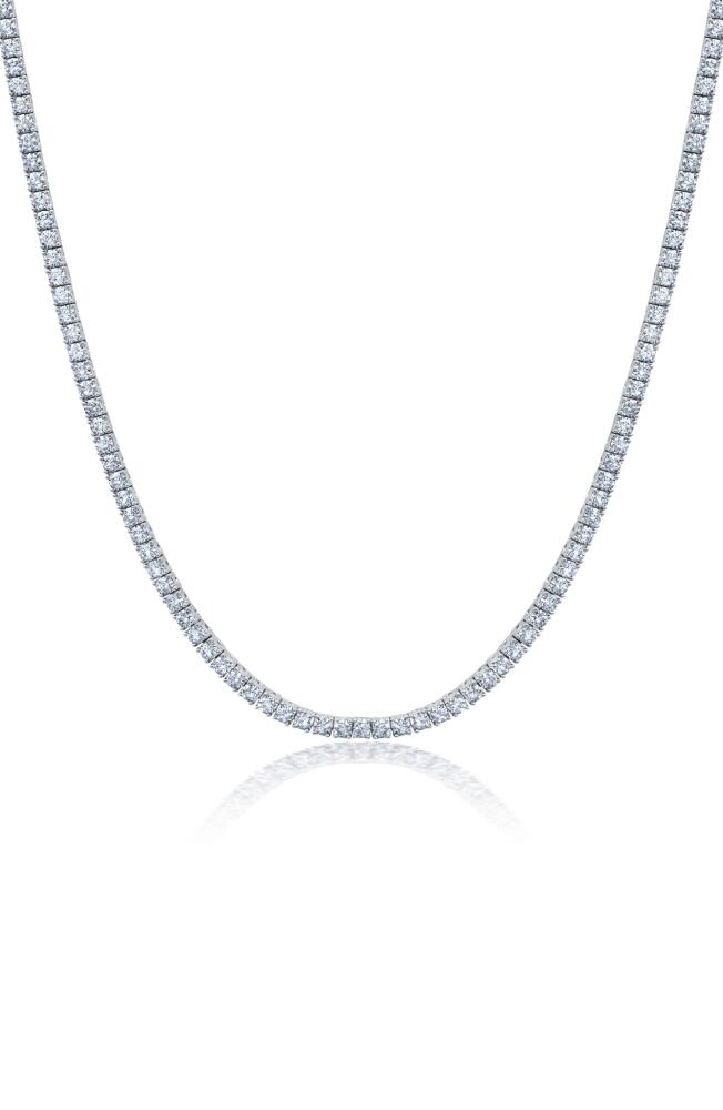 Crislu Cubic Zirconia Tennis Necklace Cover