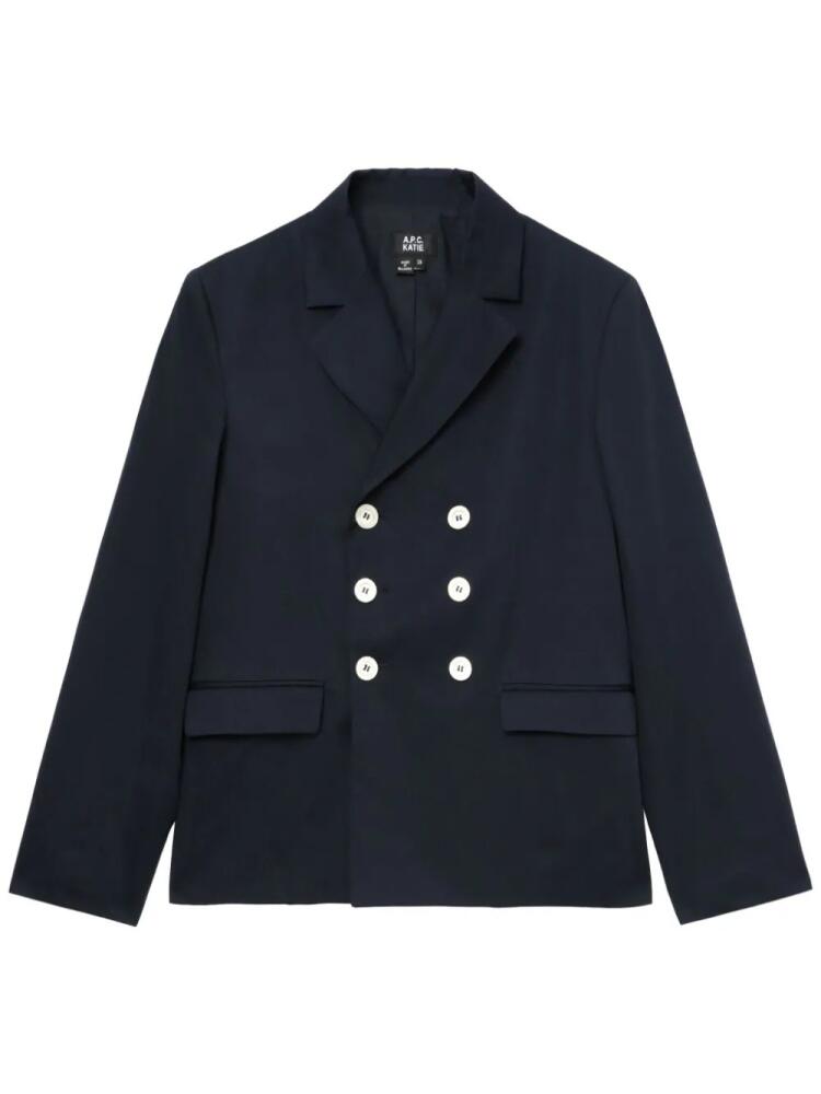 A.P.C. Sally blazer - Blue Cover