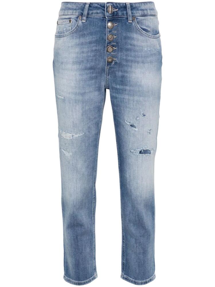 DONDUP koons high-rise cropped jeans - Blue Cover