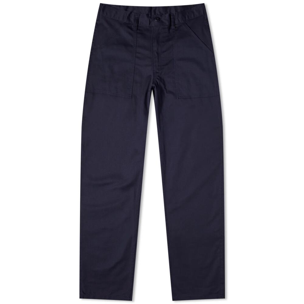 Stan Ray Men's Taper Fit 4 Pocket Fatigue Pants in Navy Twill Cover