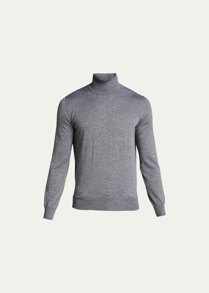 Bergdorf Goodman Men's Cashmere Turtleneck Sweater Cover