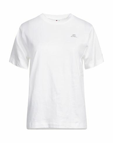 Champion Woman T-shirt White Cotton Cover