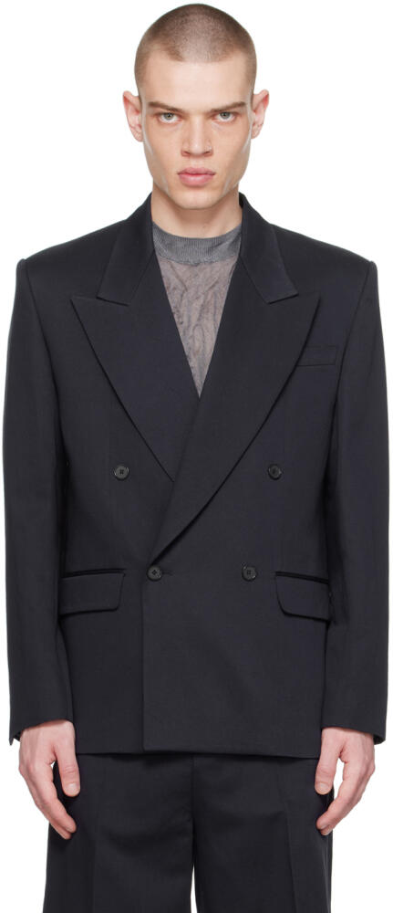 Filippa K Navy Boxy Blazer Cover