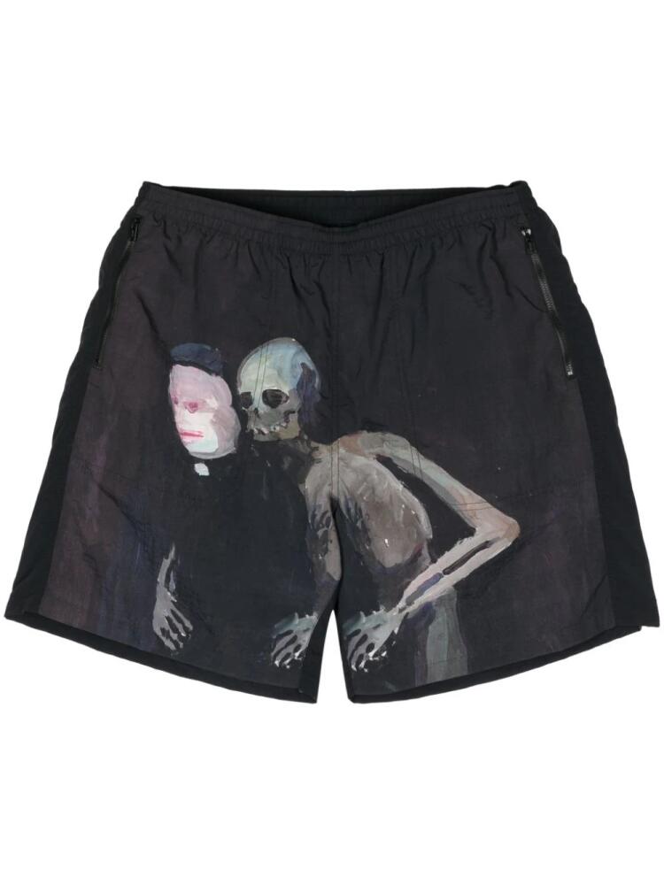 Undercover x Helen Verhoeven shorts - Black Cover