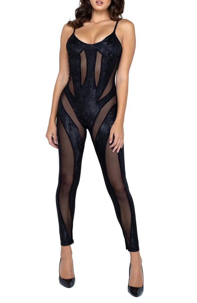 Roma Confidential Shimmer Skin Bodysuit in Black Cover