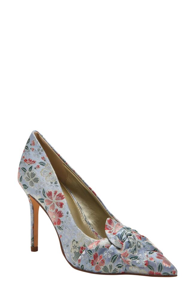 Katy Perry The Revival Bow Pointed Toe Pump in Blue Multi Cover