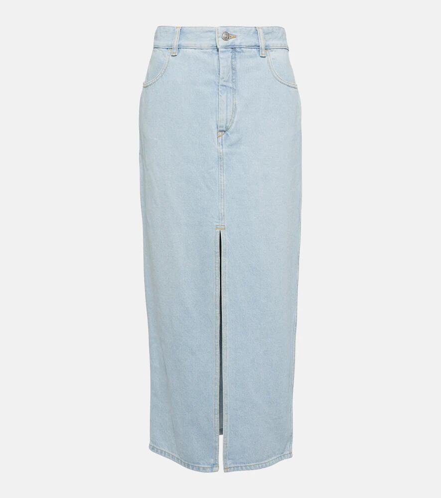 Isabel Marant Vinea denim maxi skirt Cover