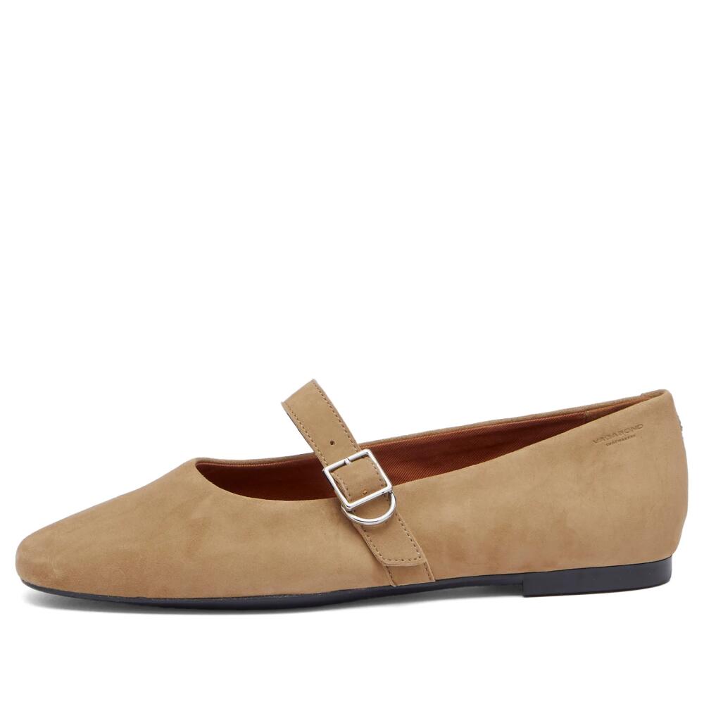 Vagabond Shoemakers Women's Jolin Strap Ballet Shoe in Nougat Cover