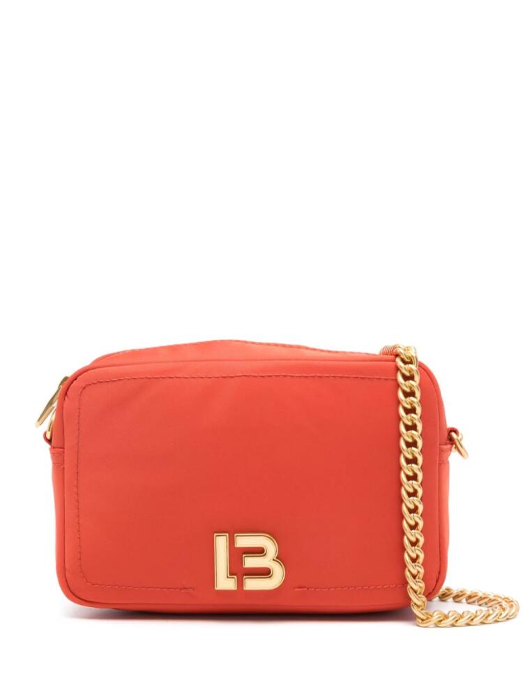 Bimba y Lola mini logo-plaque crossbody bag - Orange Cover