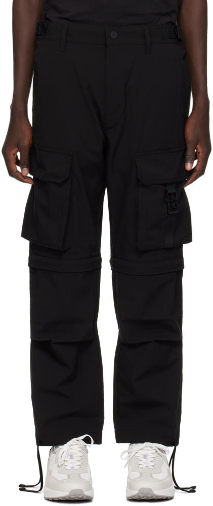 Hugo Black Zip-Off Cargo Pants Cover